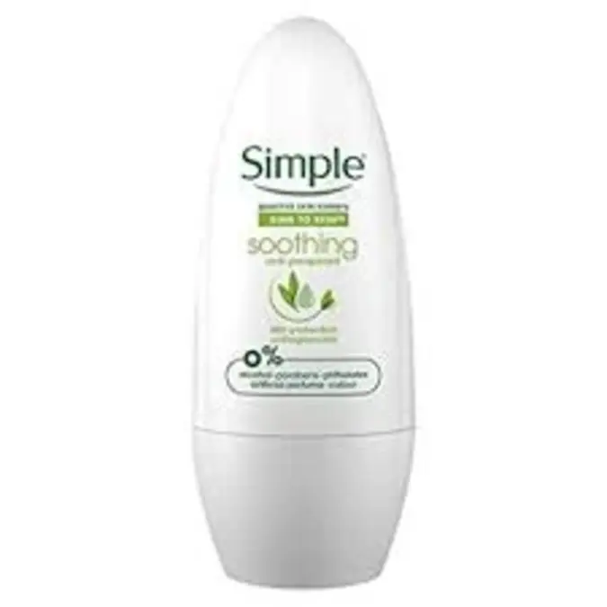 Simple Antiperspirant Roll On Sensitive 50ml